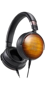 Amazon.co.jp: オーディオテクニカ 有線ヘッドホン ATH-WP900SE ウッド