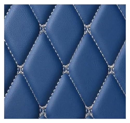 Tapis coffre voiture bleu haute finition, détails intérieurs pour A3 8PA
