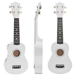 Andifany Ukulélé soprano de 53,3 cm, 12 frettes, instrument en bois, ukulélé musical, style hawaïen, pour anniversaire d… - Les Beatles, Paul McCartney, John Lennon, RIngo Starr, George Harrison Andifany Ukulélé soprano de 53,3 cm, 12 frettes, instrument en bois, ukulélé musical, style hawaïen, pour anniversaire d… – Image 4