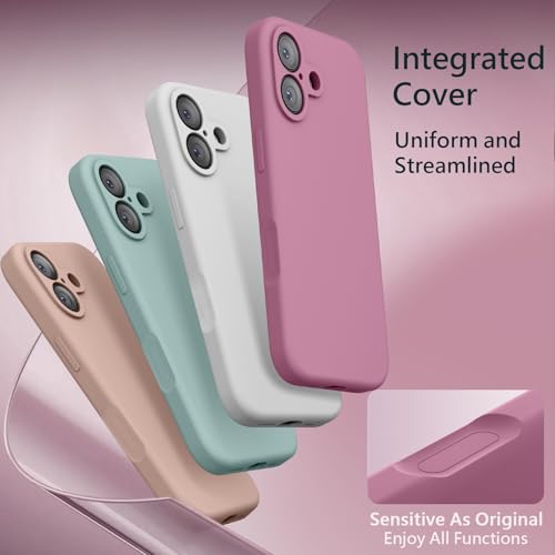 Image of FireNova Magnetic for iPhone 17 Case, Compatible with MagSafe, [Integrated Silicone Camera Control Button] [Camera Protection] Anti-Scratch Microfiber Lining Phone Case, 6.3 inch, Lilac Purple