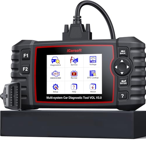 R10259 - Seatbelt Buckle - 2015-2024 Volvo XC90 6 Bidirectional Diagnostic Tool for Land Rover/Volvo, iCarsoft VOL V3.0 (Enhanced Ver) All System Active Test 42 Resets for Land Rove, 39 Resets for Volvo, OBD2 Scanner Code Reader