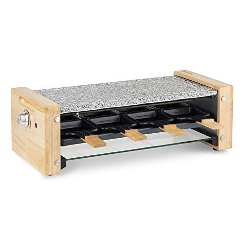 H.Koenig Raclette WOD12 8 Personen mit Granitplatte, Holz, 5.3 tons, No Color – Bild 3