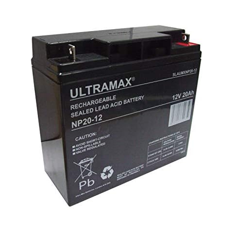 Ultramax NP20-12, 12v 20Ah 20HR (as 17Ah, 18Ah, 19Ah & 22Ah) Mobility Scooter, Jump Starter Battery Cover