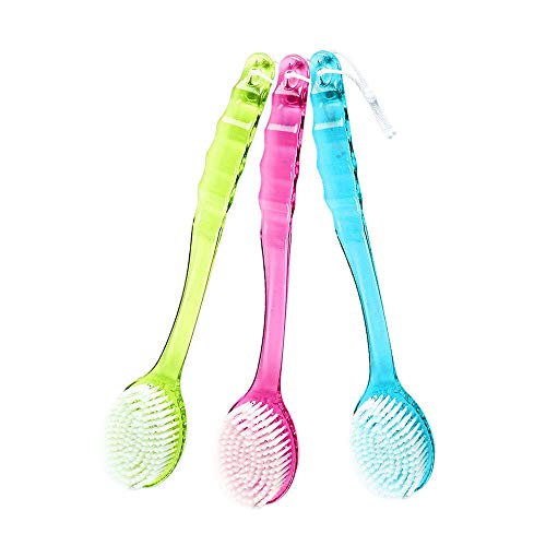 LRWEY - Spazzola da bagno blu di alta qualità, per...