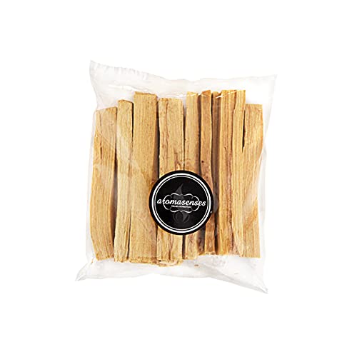 Palo Santo Sagrado De Perú, 100% Natural, Bursera Graveolens, 100 Gramos, Limpiador de Energías .-Corte Artesanal