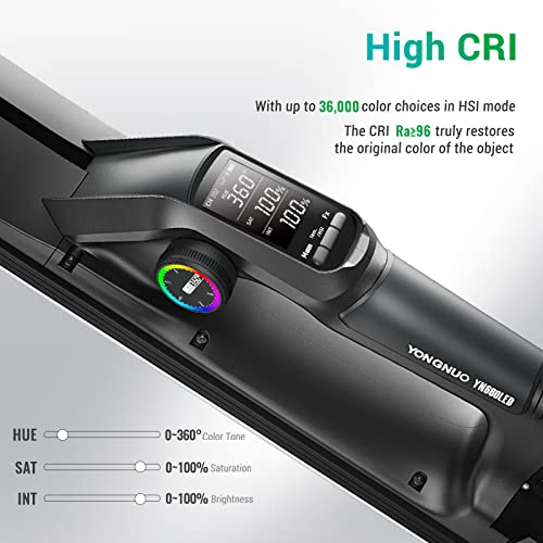 Image of YONGNUO YN660LED Video Light RGB Handheld Light Wand Stick 45W 2000-9900K Adjustable Photography Light