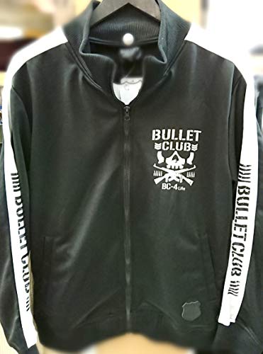 【LLサイズ メンズ】 新日本プロレス バレットクラブ トラックトップジャケット ブラックのサムネイル