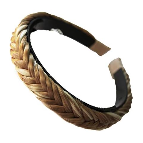 PRETTYSHOP Headband Ponytail Braided Hair piece Hair band Hair Accessories Blonde Mix HHR12 Cover