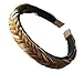 Produktbild PRETTYSHOP Haarreifen Zopf Geflochten Haarteil Haarband Kopfschmuck Haarschmuck Blond Mix HHR12