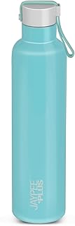 Jaypee Plus Tango ISI Certified Vacuum Insulated Thermosteel 750 ml Water Bottle 24 Hours Hot and Cold for School, Office,... Price In India