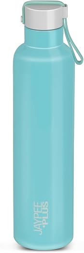 Jaypee Plus Tango ISI Certified Vacuum Insulated Thermosteel 750 ml Water Bottle 24 Hours Hot and Cold for School, Office,...