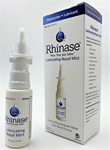 Rhinase Lubricating Nasal Mist 15 ml (150 Sprays) for Dry Nose
