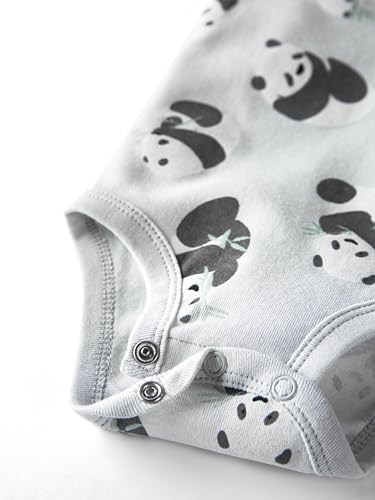 Image of little planet by carter's Unisex Baby 3-pack Short Sleeve Bodysuits Made With Organic Cotton