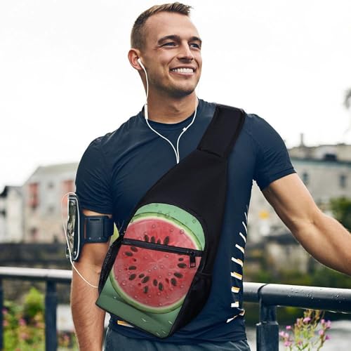 Mochila tipo Sling Blanca para Deportiva y Urbana miniatura 3
