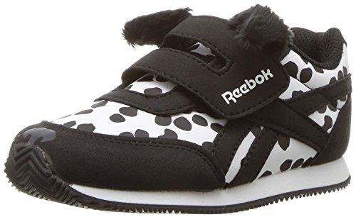 Reebok Unisex-Baby Royal CL Jogger 2 KC Sneaker, Dog - White/Black, 2 M US Toddler