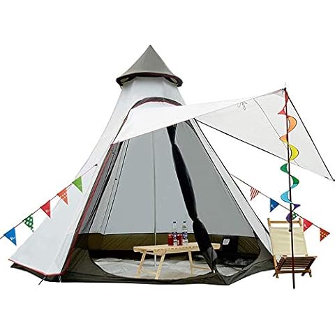 TentHome Waterproof Double Layers Teepee Tent Cover