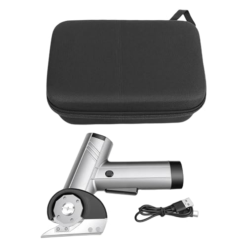 Ciseaux électriques rechargeables 4 vitesses avec batterie 2000 mAh USB C - 3