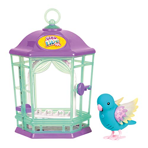 Little Live Pets PAJARITO PARLANCHIN con Jaula Serie 8