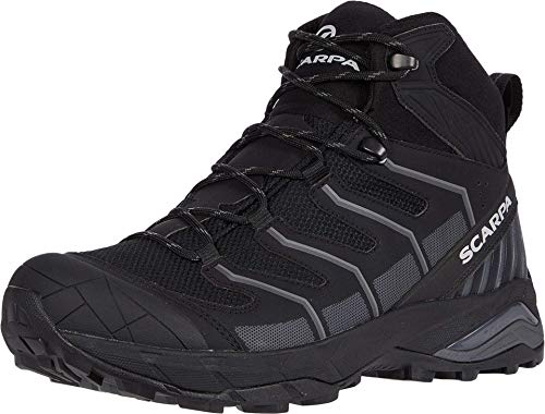 Scarpa Men's Maverick Mid Gtx Waterproof Gore-Tex Lightweight Boots For Backpacking And Hiking - Black/Grey - 9.5-10 #TOP16