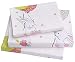 J-pinno Cute Cartoon Rabbit Bunny Twin Sheet Set for Kids Girl Children,100% Cotton, Flat Sheet + Fitted Sheet + Pillowcase Bedding Set