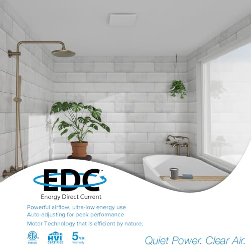 Image of Bathroom Exhaust Fan, 50-80-110 CFM, Energy Star, BES5080110