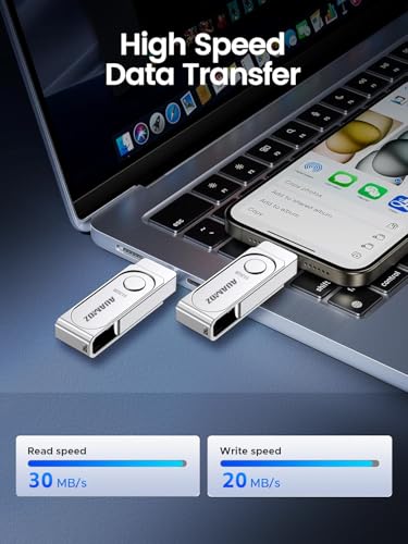 AUAMOZ Flash Drive de 512 GB destinado a iPhone, armazenamento de arquivos de memória, fotos, vídeos