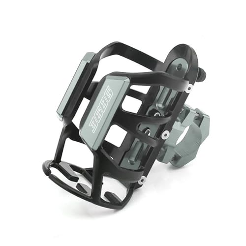 Porte-gobelet moto pour Zontes 368G Adventure 2023-2026 support de tasse gris