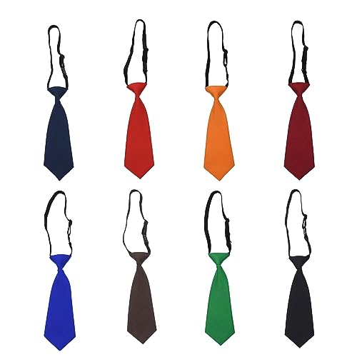 Dapper Boys' School Uniform Tie Children's Necktie For Weddings Preepy Look Girls' School Uniform Tie3