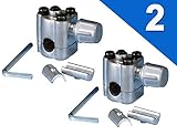 (2 Pack) BPV-31 Bullet 3-in-1 Line Tap Piercing Valve Access for Air Conditioners HVAC 1/4