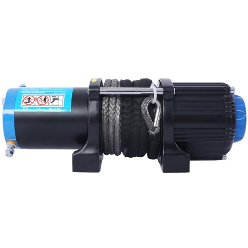 Winch eléctrico 4500 lb para ATV UTV 12V con control remoto miniatura 7