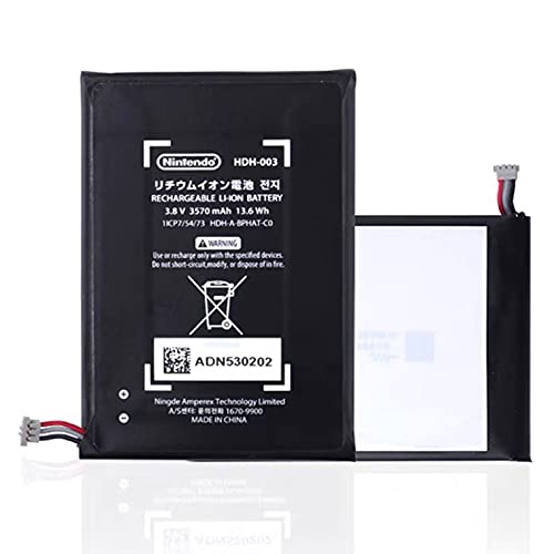 TKビズ HDH-003バッテリーパック、 Switch Lite専用 本体 バッテリー HDH-003 3570mAh 互換 バッテリー1枚 (工具無し)