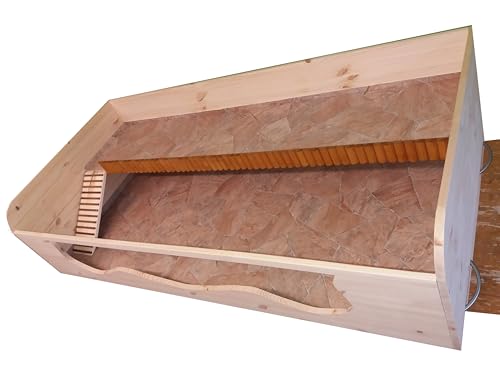 Meerschweinchen-Gehege "hawaii" 2. Ebene urinfester PVC-Bodenbelag