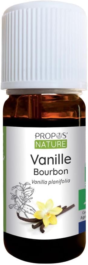 Extrait de Vanille Bourbon Bio - Arôme alimentaire - Pâtisserie - Ingrédient - Origine Madagascar - 100% naturel - 10 ml