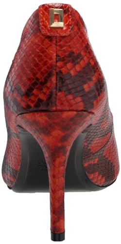 Image of Karl Lagerfeld Women's Royale Snake Textured Dress Pump