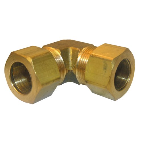 Lasco 17-6557 5/8-Inch Compression Brass 90-Degree Ell/Elbow #TOP9