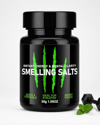 Cpulnox Smelling Training Salts for Gym and Fitness 30g Jar Neon Green