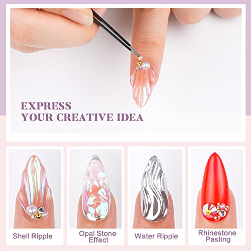 Morovan Led/Uv Hard Gels Builder Nail Gel Extension Strengthen Uv Art Manicure Set thumb #4