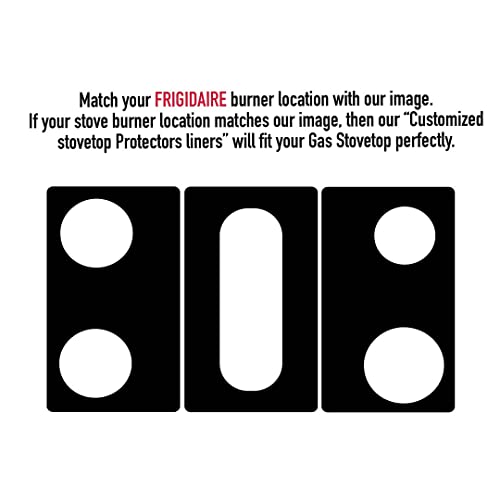 Premium Plus Stove Protectors for Frigidaire Gas Range Model