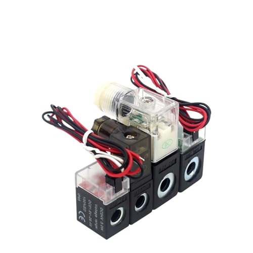 Bobine solénoïde de vanne 4V210-08 et 3V210-08 en version 24VDC vert herbe - 7