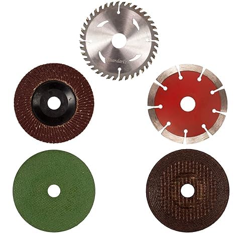 MJ Cutting blade combo of 4 Inches or 110 mm Wheel-Grinding Angle Grinder, Set of 5 pcs (B0CW1NZMNP) Amazon Price History, Amazon Price Tracker