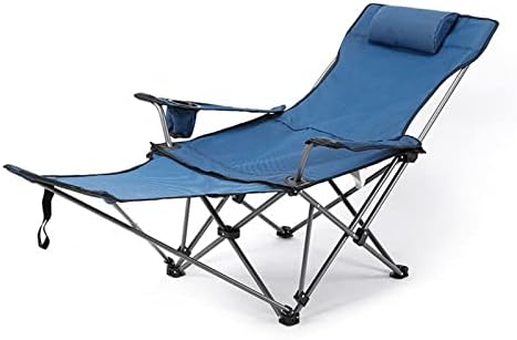 Miniatura 4 de Silla plegable Silla plegable reclinable para exteriores (naranja) (azul talla única)