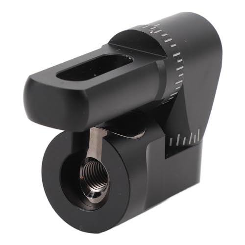 Single Side Adjustable V-Bar Mount,Bow Stabilizer Adjustable Single Side V Bar Mount Quick Disconnect Rod for Compound Bow Archery Bow