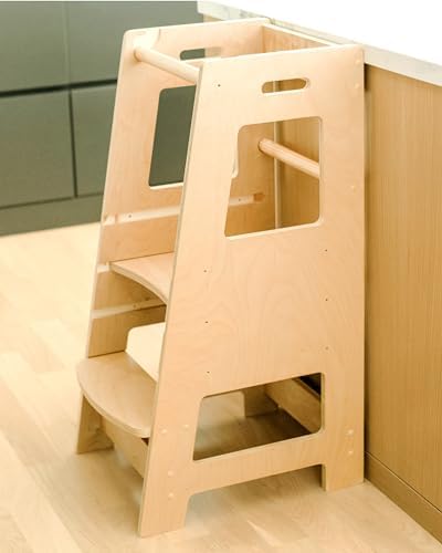 Child Standing Tower adjustable step stool with 12, 16, or 20 inch platform height
