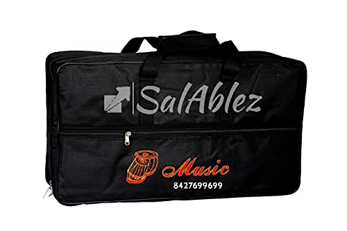 Image of Folding Harmonium With 42-Keys,7 Bellow, Two Reed(Bass-Male), 3.5 Octave, Coupler, Chudidaar With Free Paaded Carry Bag