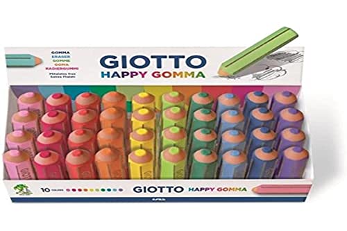 Giotto Radierer Happy Gomma in Stiftform, PVC frei 088011.05