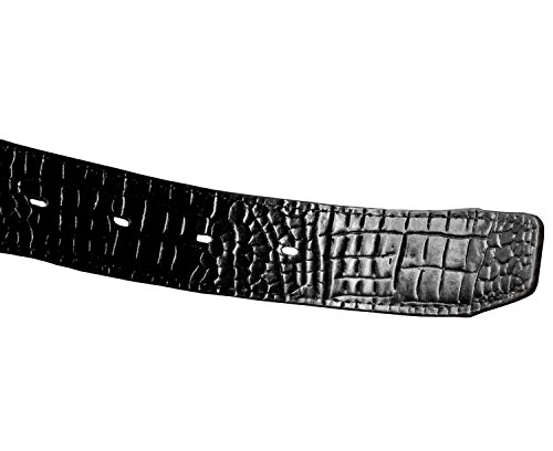 Mens Alligator Crocodile Head Style Biker Cool Belt Waistband Black4