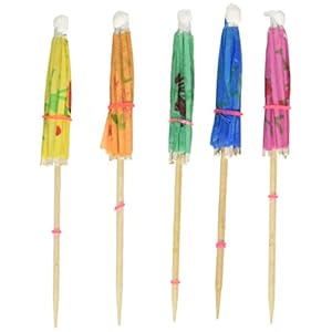 drinkstuff Paper Cocktail Paraplu’s – Doos van 144 – Cocktail Accessoires & Cocktail Decoraties