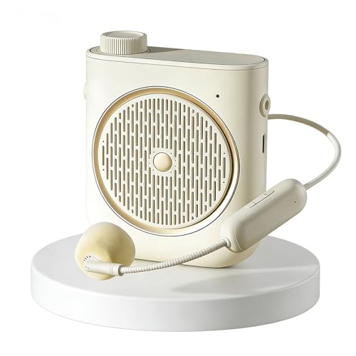 Cetgrso Voice Amplifier with Wireless Microphone Headset, Voice Amplifier Wireless Microphone for...