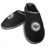 Material: 100% Polyester Eintracht Frankfurt Pantoffeln mit Hacke Gr. 42/43