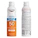 Eucerin Advanced Hydration SPF 50 Sunscreen Spray, Lightweight Spray Sunscreen with Hyaluronic Acid and Humectants, Hypoallergenic, Fragrance and Alcohol Free, 6 Oz Bottle